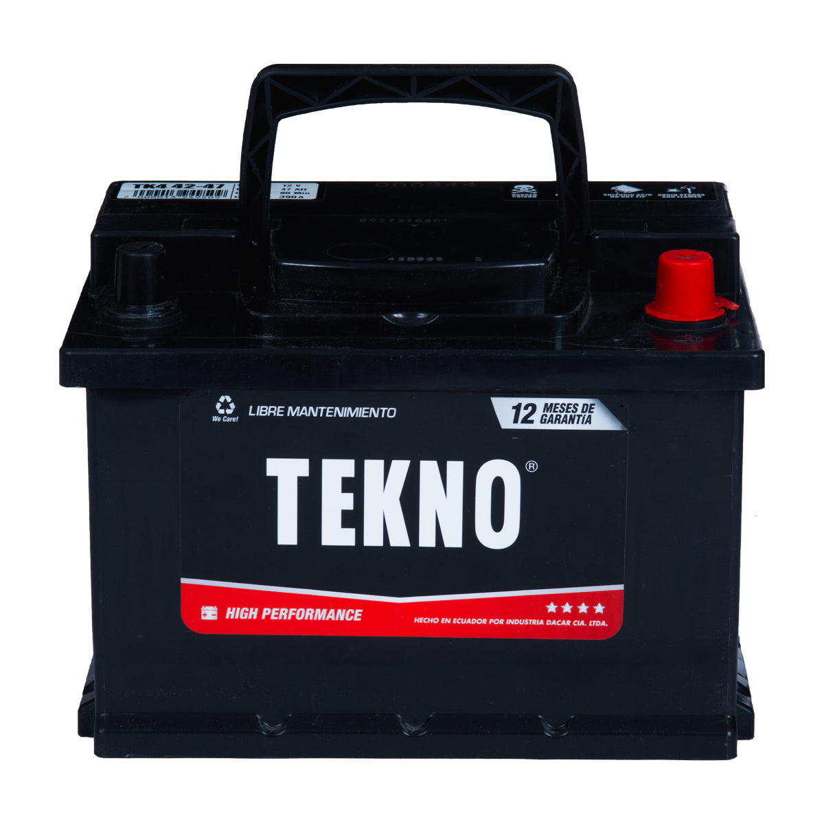 Tekno Battery for Car TK4 - 42 - 47 FE