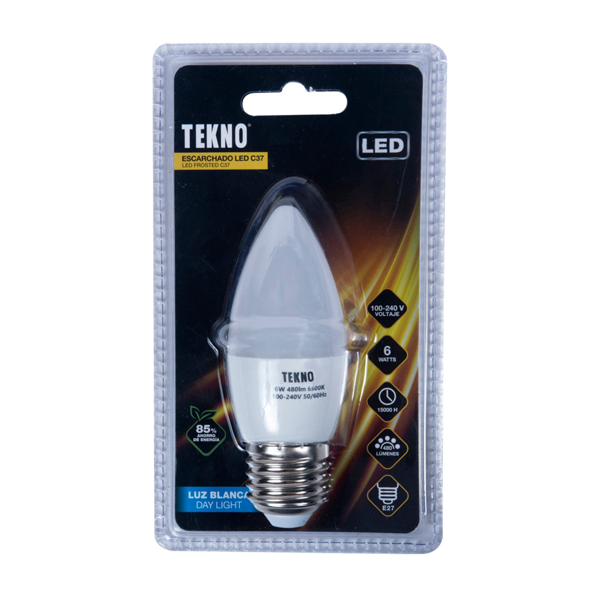 Tekno Led Candle Light 6W E27 White Light