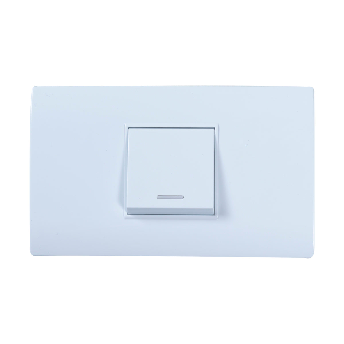 Tekno White Single Switch