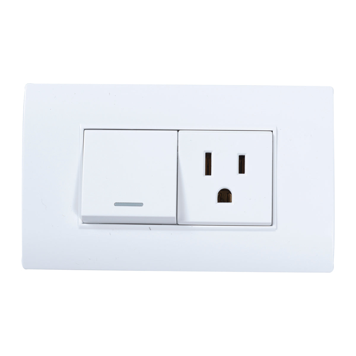 Tekno Simple Outlet Switch Ivory