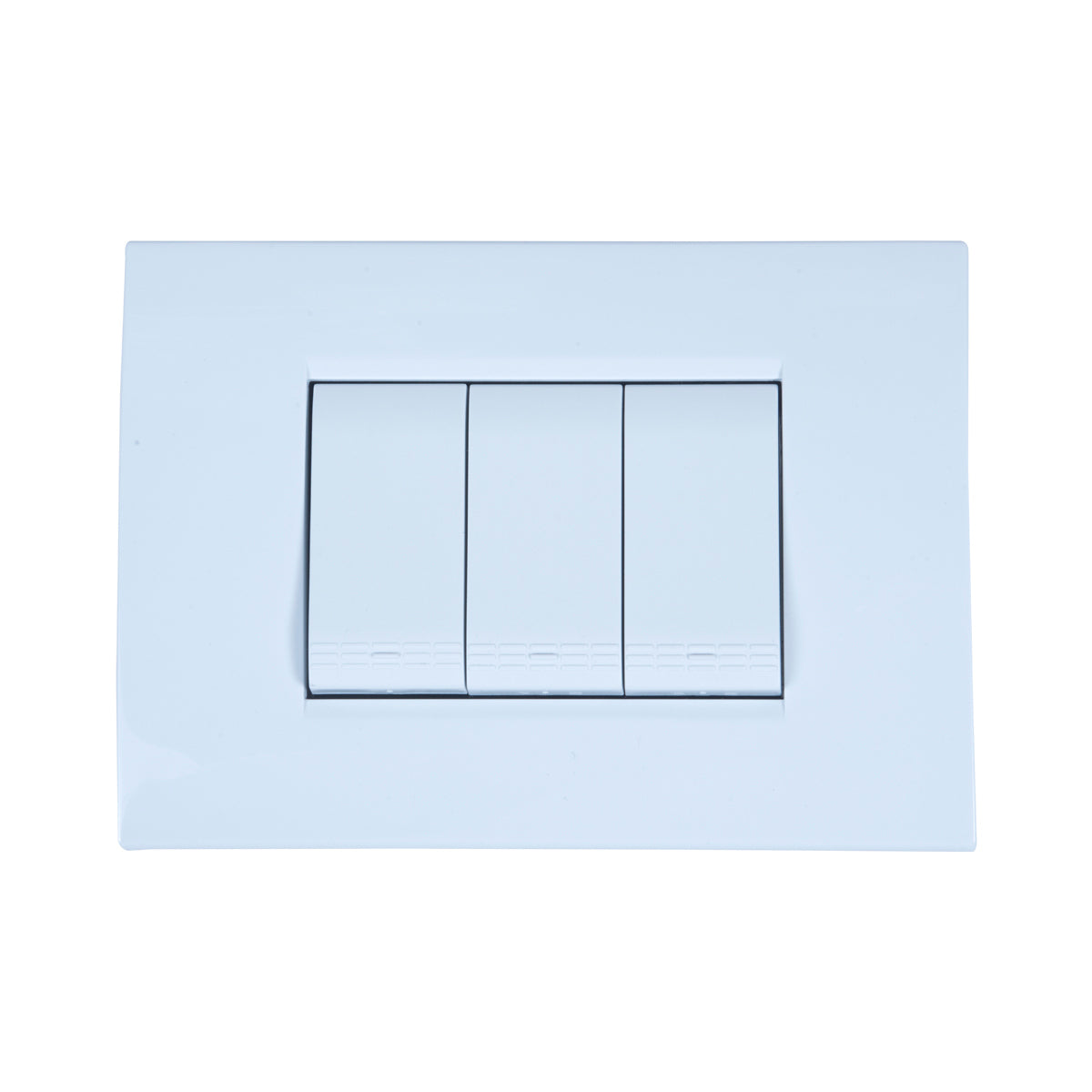 Tekno Switchable Triple Switch White