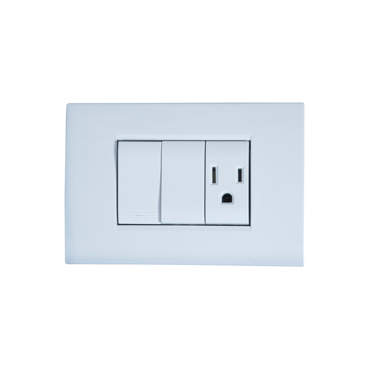 Tekno Triple Switch White