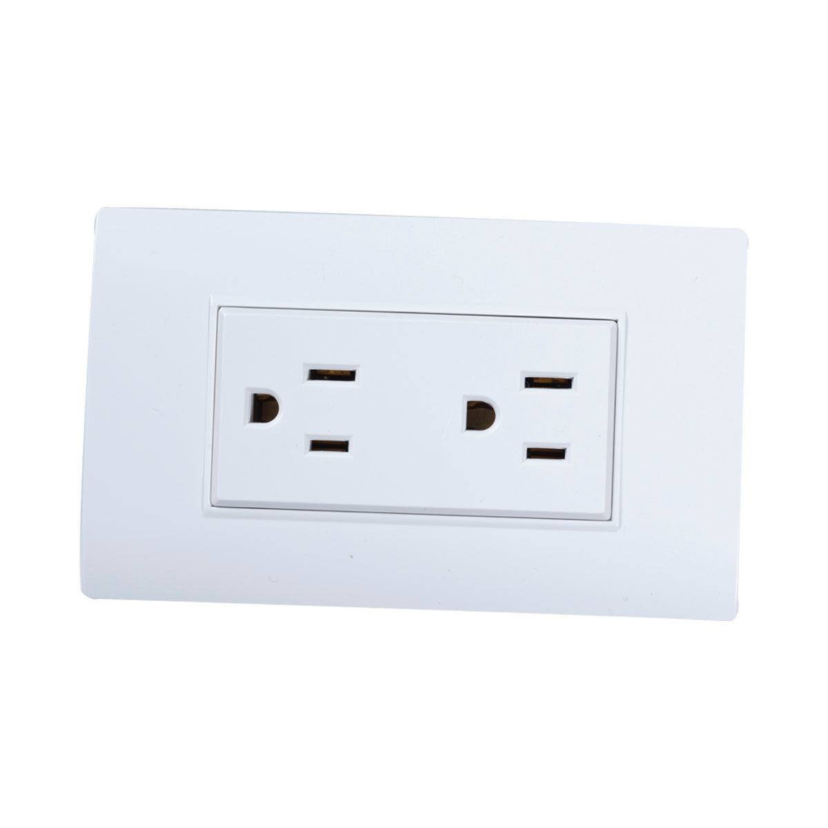 Tekno Double Polarized Ivory 15A 125V 118K Outlet