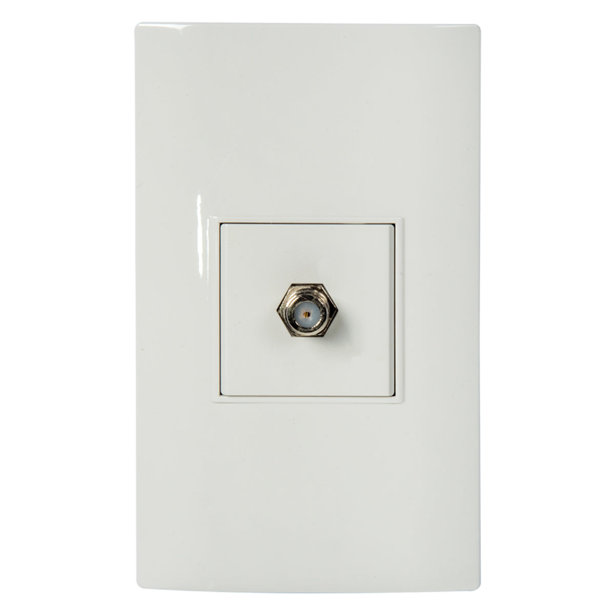 Tekno Ivory 118K Coaxial TV Outlet