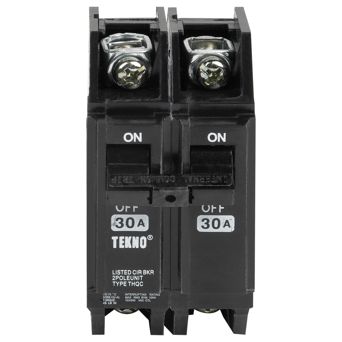 Tekno Overlay Breaker TQC with Headband 2 Poles 30 Amps