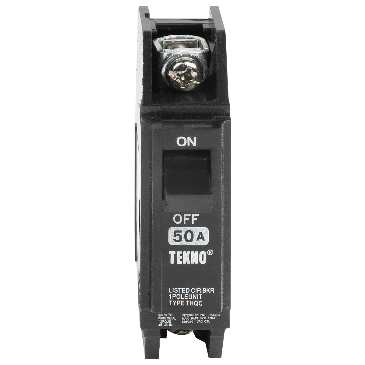 Tekno Overlay Breaker TQC with Headband 1 Pole 50 Amps