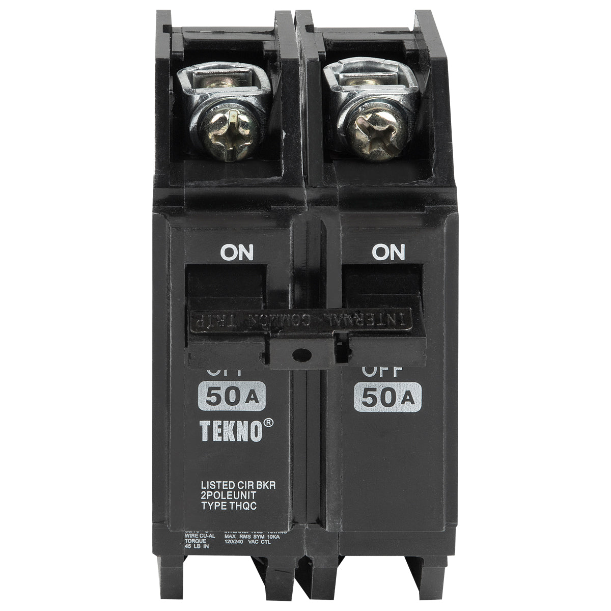 Tekno Overlay Breaker TQC with Headband 2 Poles 50 Amps