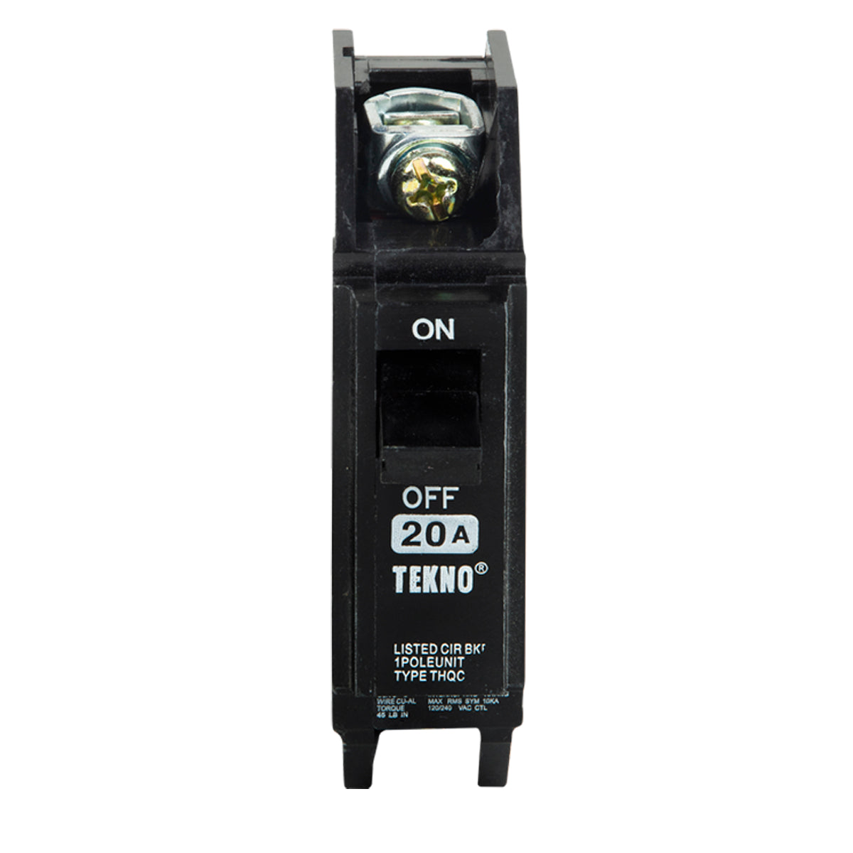 Tekno Overlay Breaker TQC with Headband 1 Pole 20 Amps