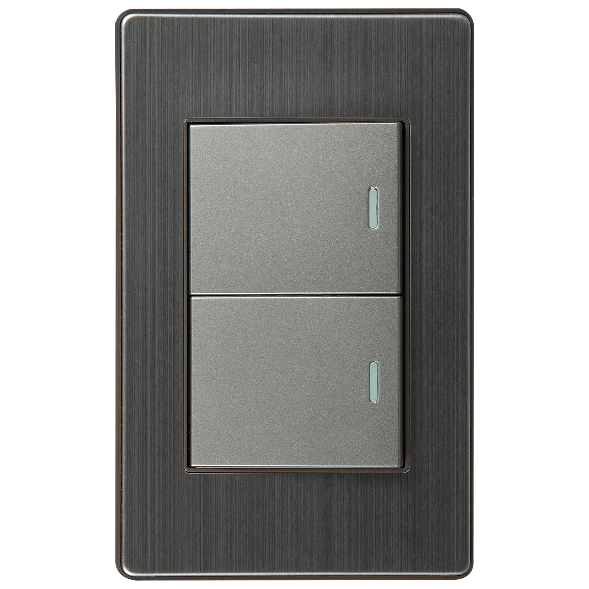 Tekno Double Stainless Switch 1 Way 15A 125V