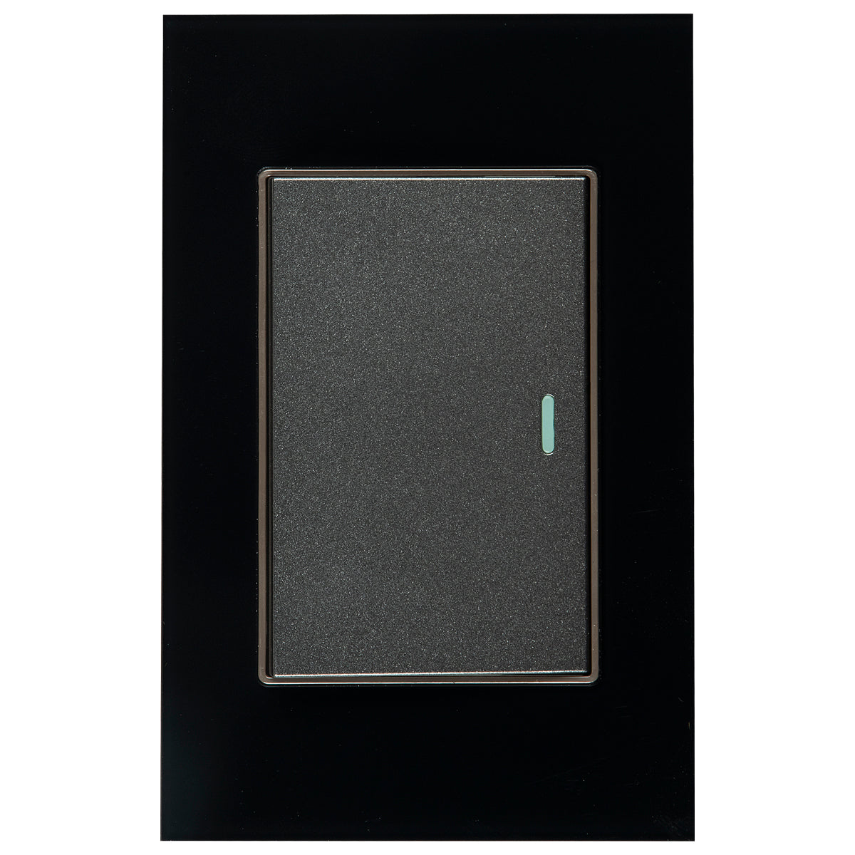 Tekno Simple Black Acrylic Switch 2 Ways 15A 125V