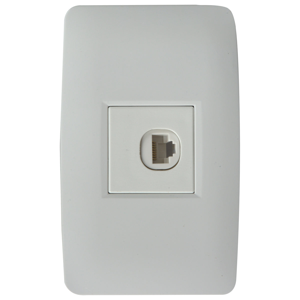 Tomacorriente LAN RJ45 Tekno Blanco 118T