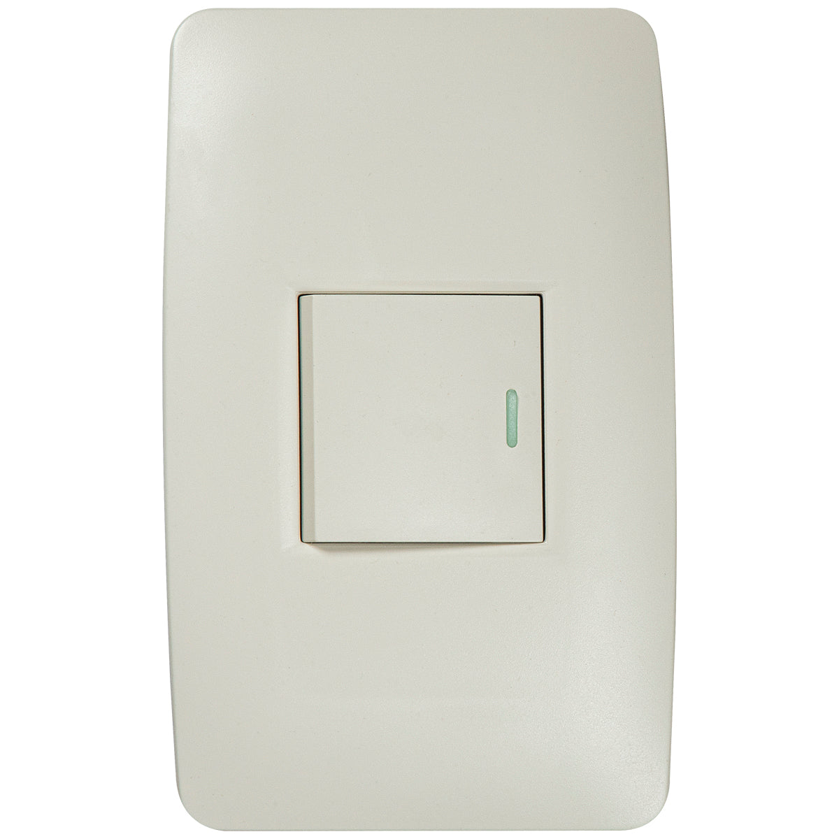Tekno Simple Acrylic Ivory 2 Way Switch