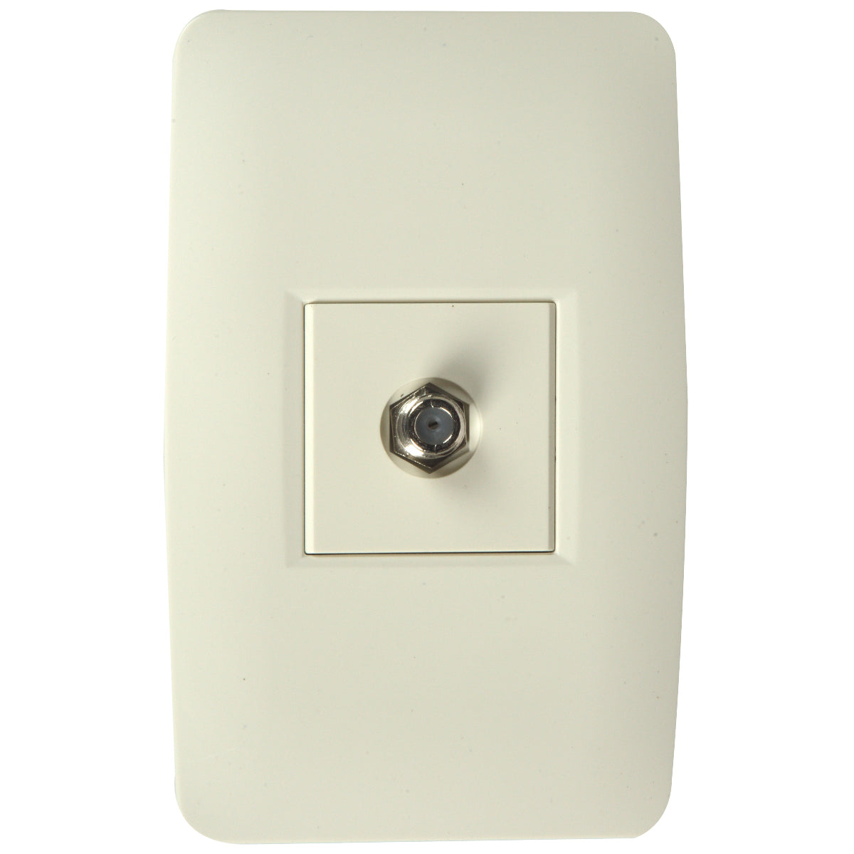 Tekno Ivory 118T Coaxial TV Outlet
