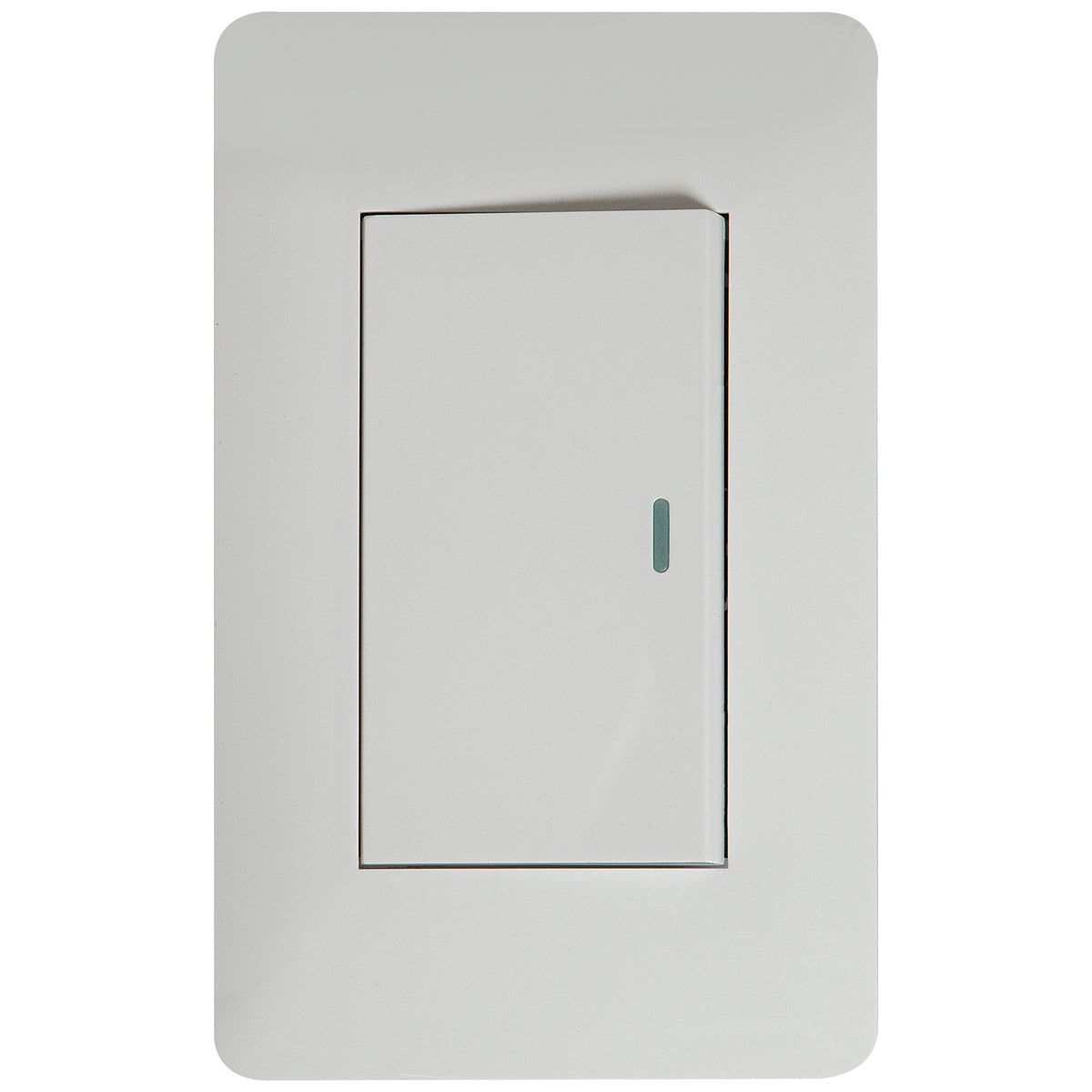 Tekno Simple White Acrylic Switch 1 Way 15 A 125 V