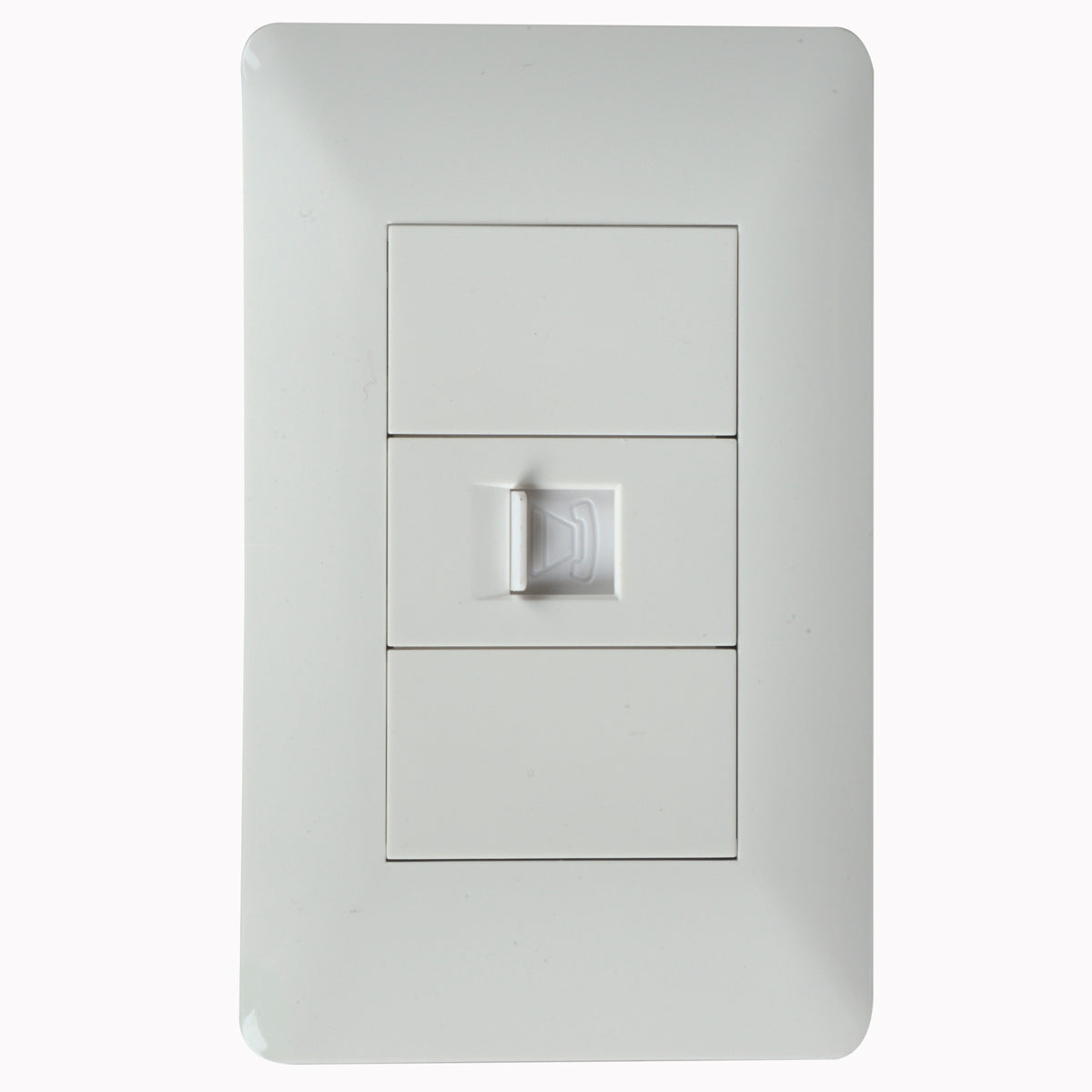 Tekno RJ11 Telephone Outlet White JA