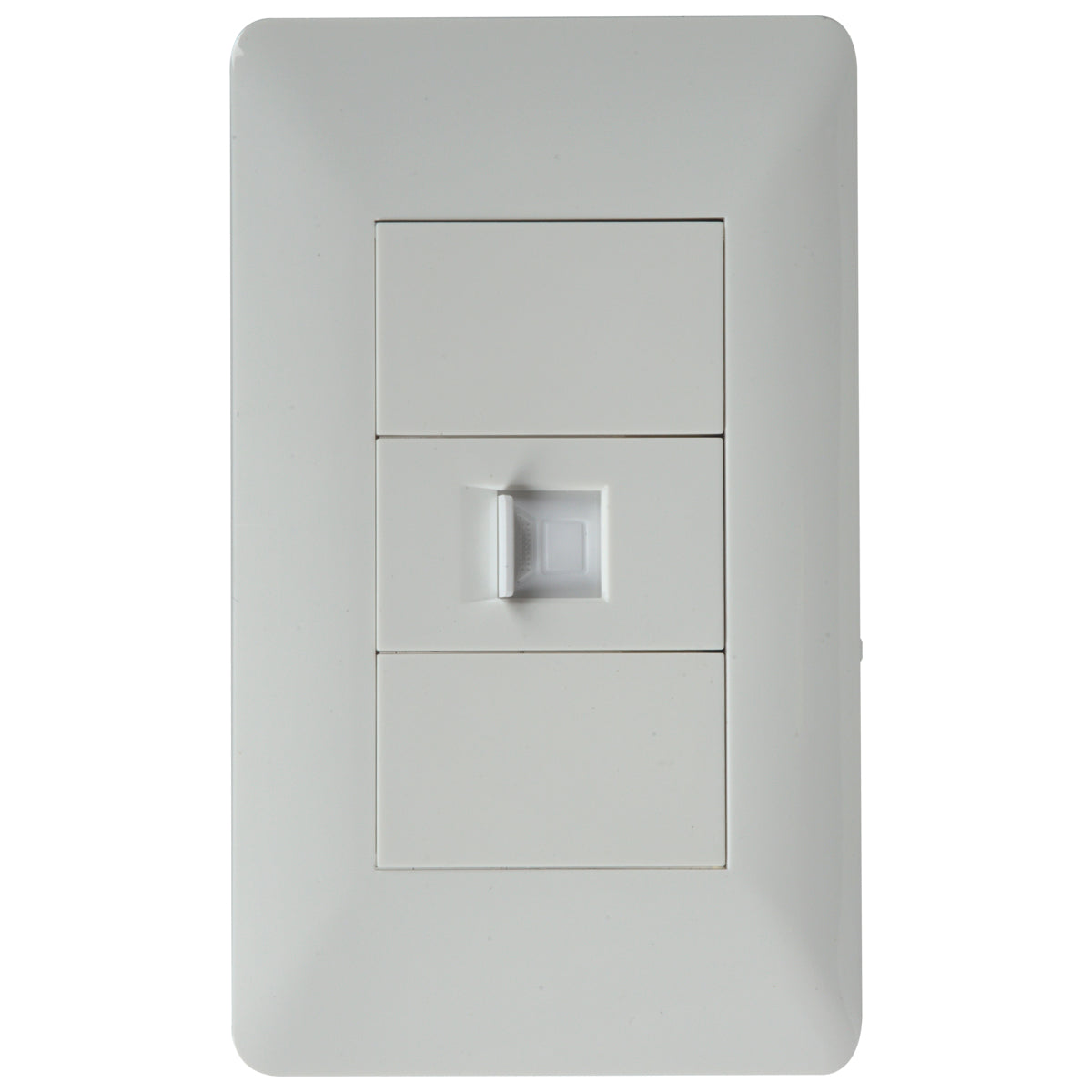Tekno RJ45 LAN outlet White JA