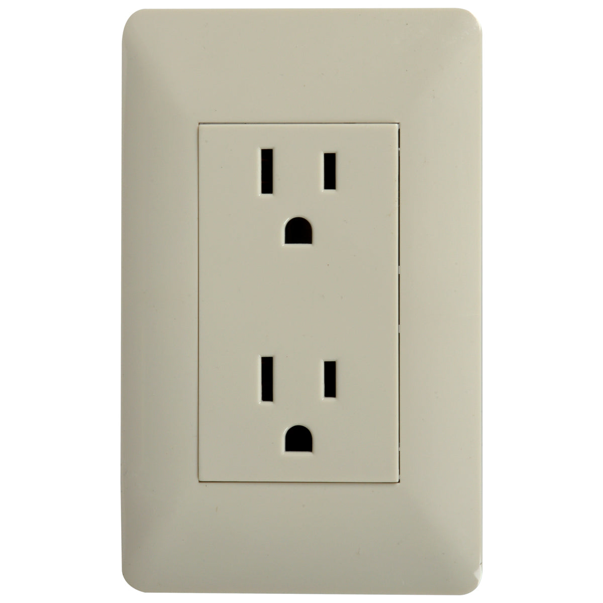 Tekno Double Polarized Ivory Ja Power Outlet 15A 125V