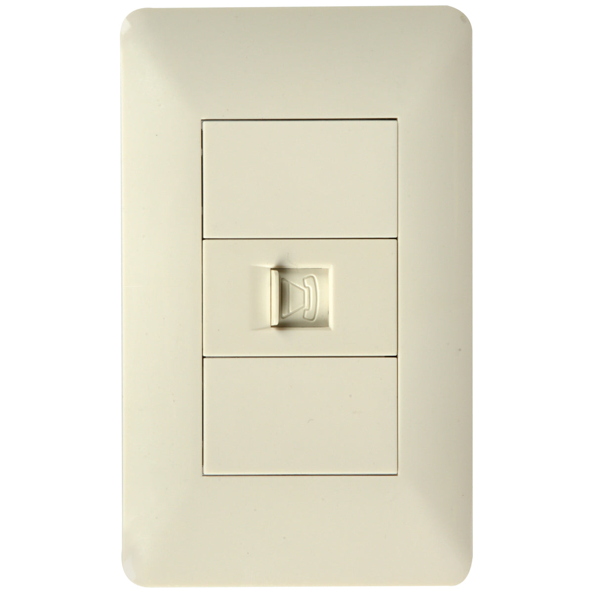 Tekno RJ11 Ivory JA Telephone Outlet