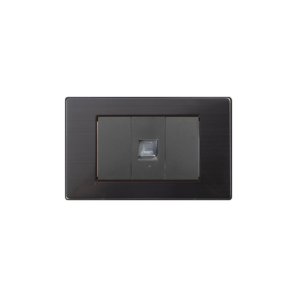 Tekno RJ45 LAN Outlet Stainless Steel VS
