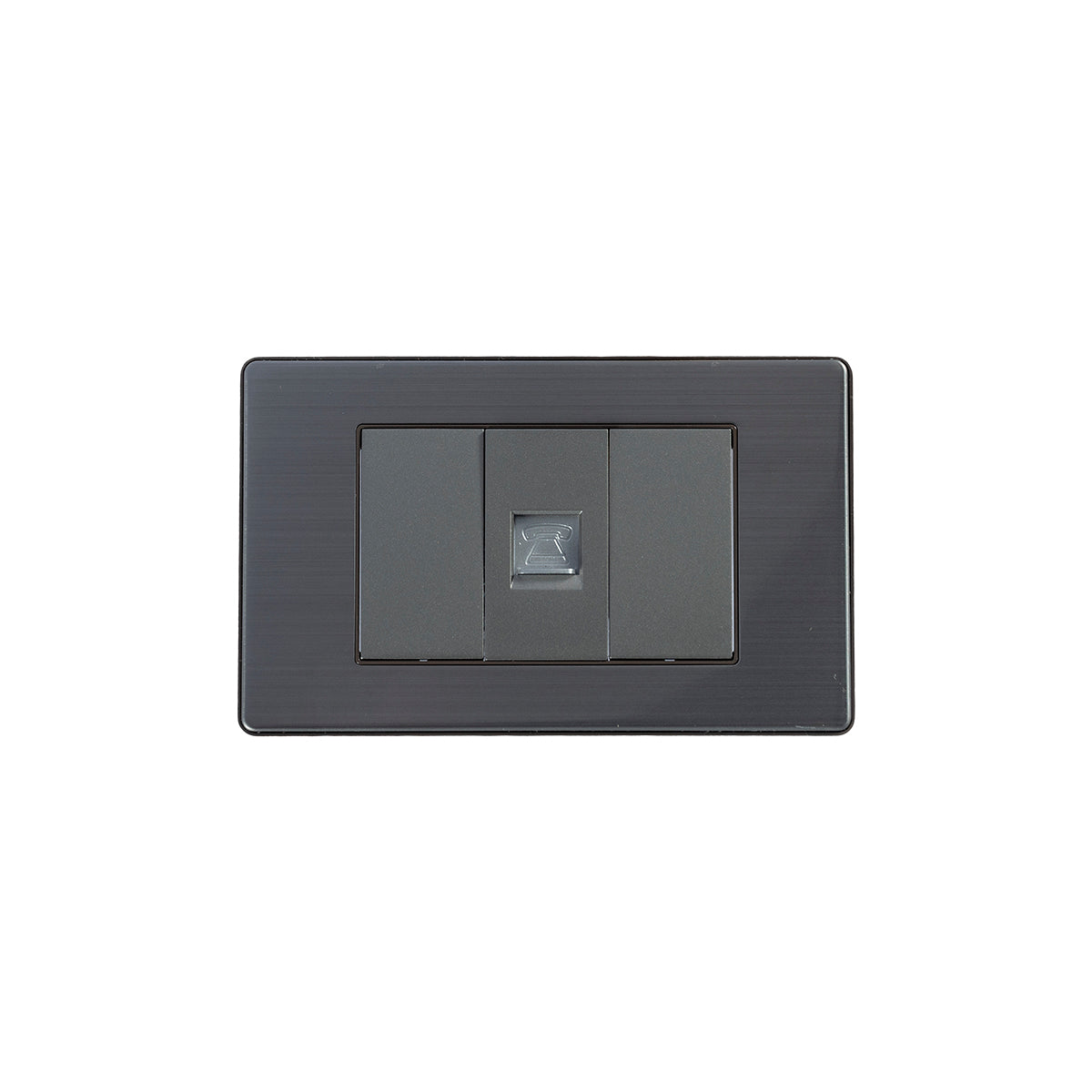 Tekno RJ11 Stainless Telephone Outlet VS