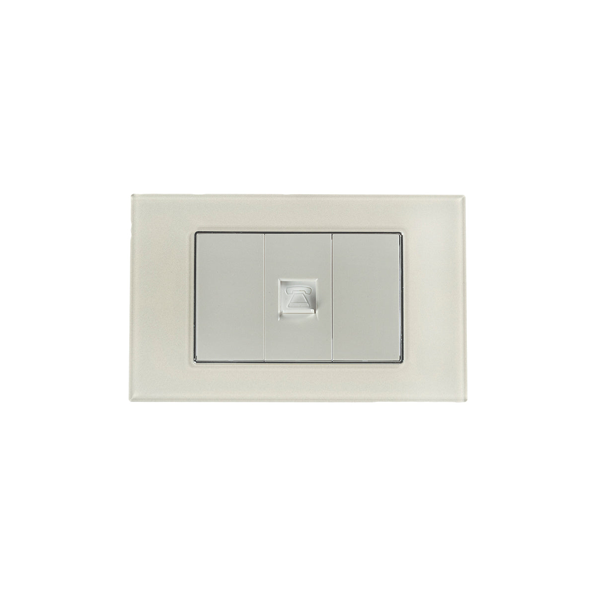 Tekno RJ11 Ivory VY Telephone Outlet