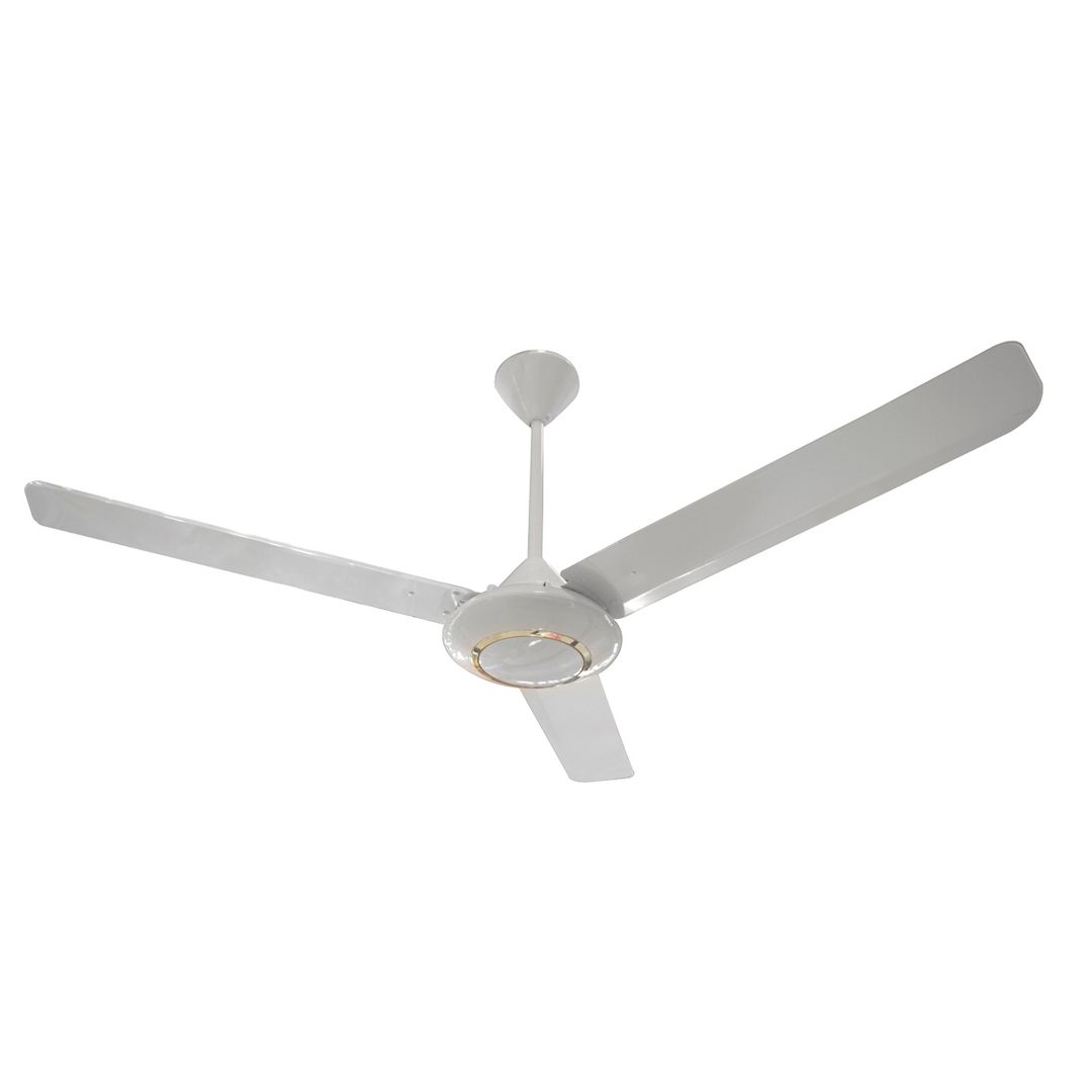 Tekno Aid 3-Blade 56” White Reclining Fan