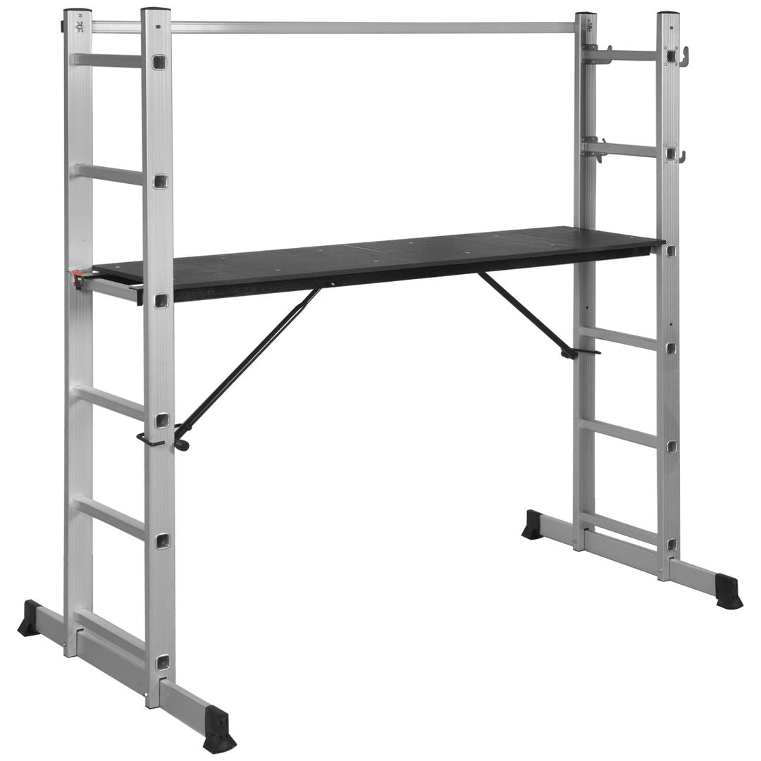 Multipurpose Aluminum Scaffold Ladder