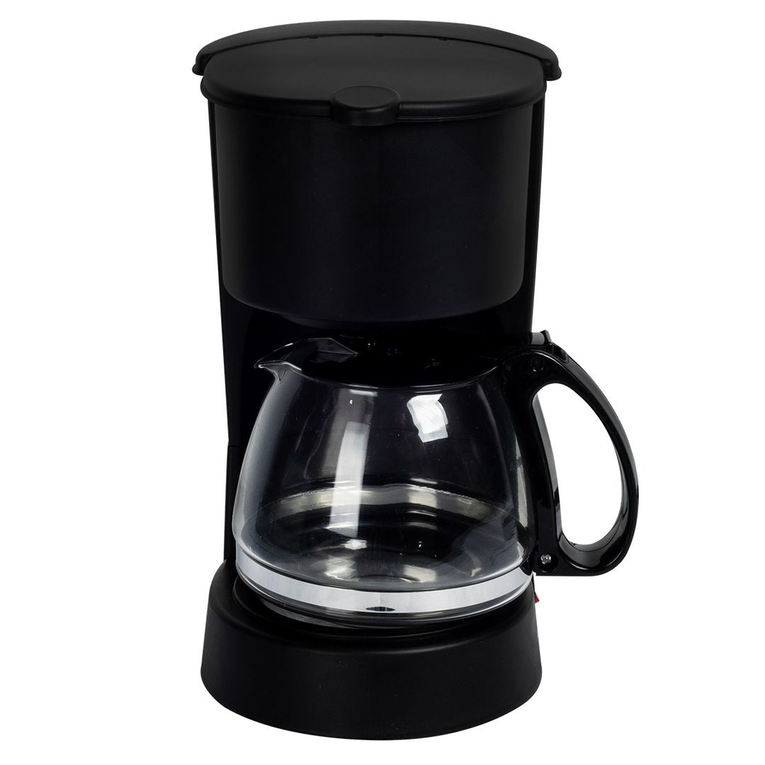 Cafetera Tekno Home con Jarra de Vidrio Negra 0.6L