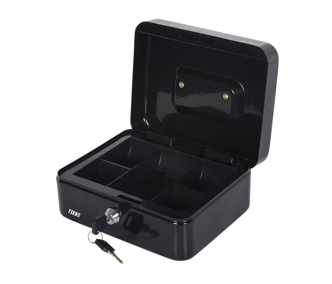 Caja de Seguridad 10” Negra 20 cm