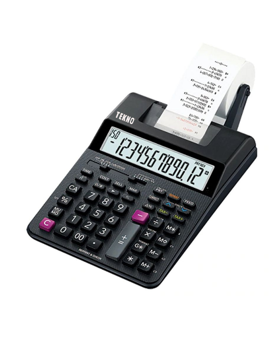 Tekno Black Printing Calculator