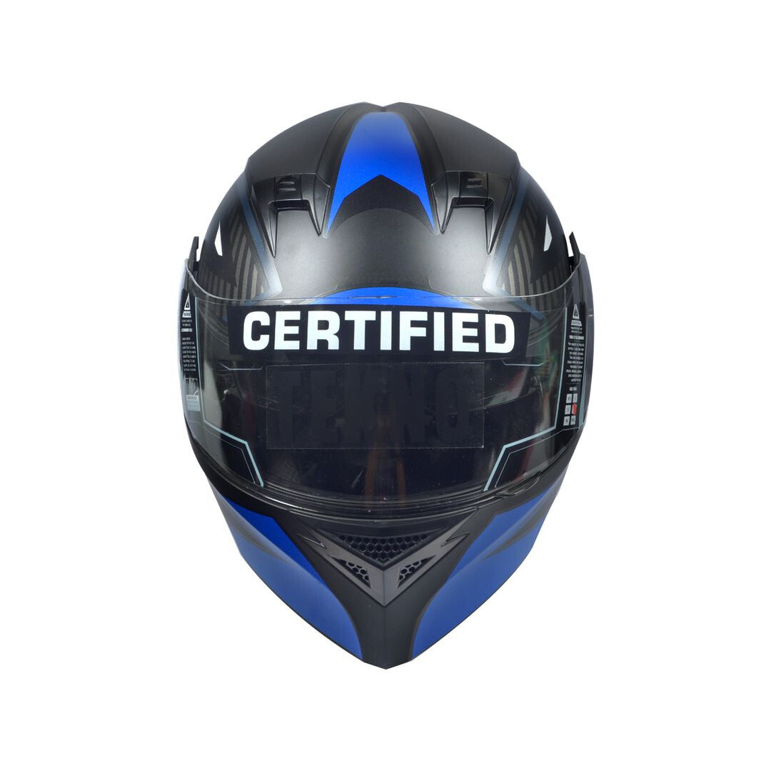 Tekno Tools 3300 DV Menuz Flip-Up Helmet Size XL Blue