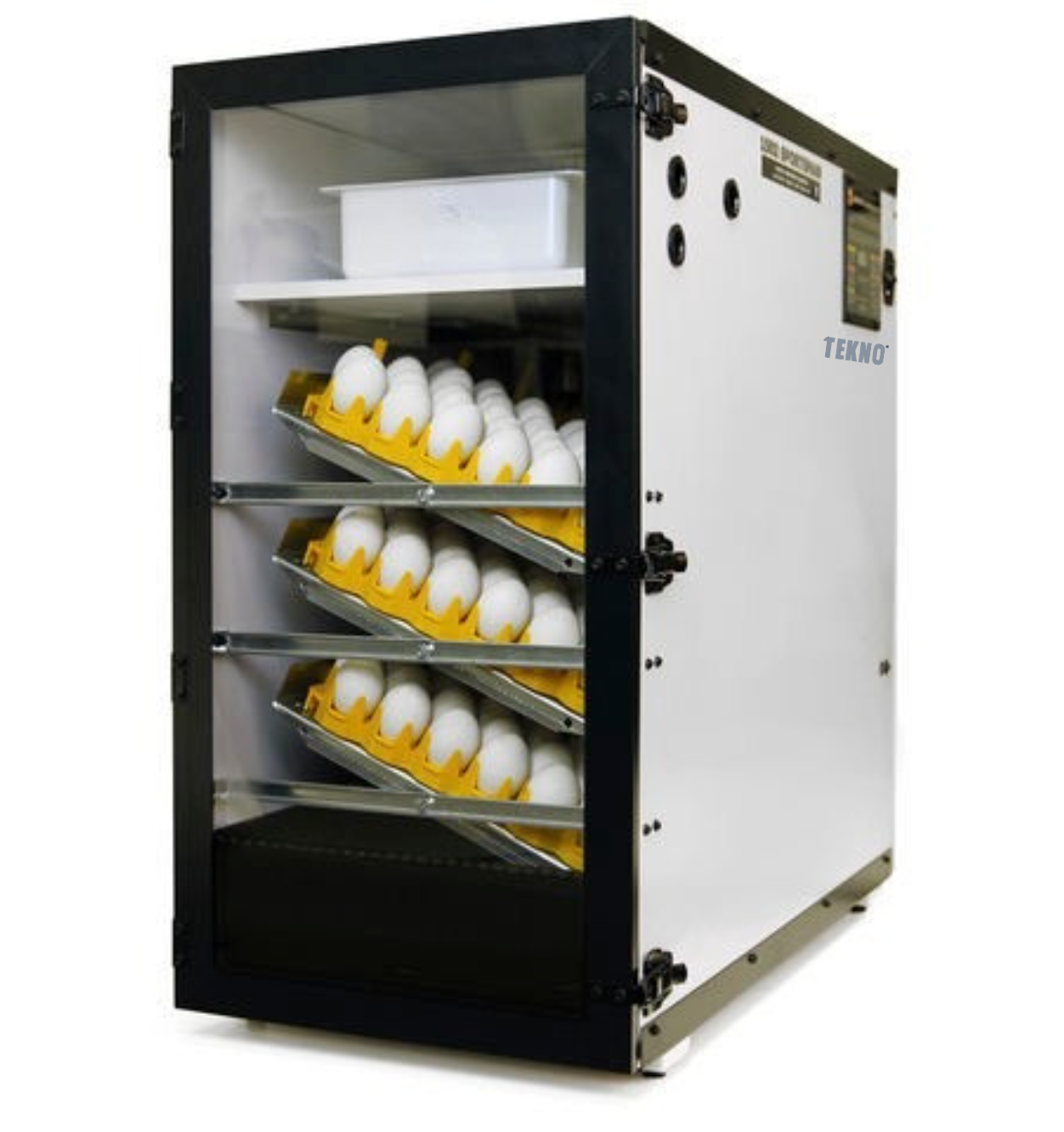 Tekno egg incubator with automatic turning