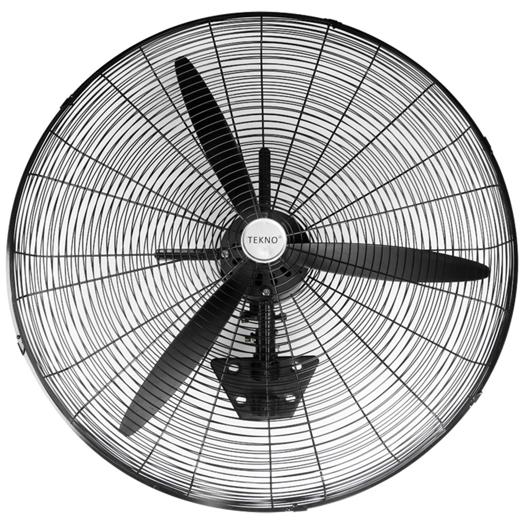 Tekno 230W 30” Industrial Wall Fan Black