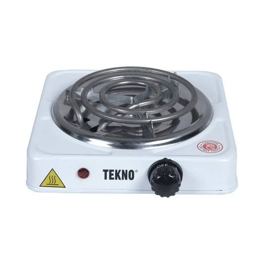 Hornilla Eléctrica Tekno Blanca 1 Quemador - 1000w - TK 001