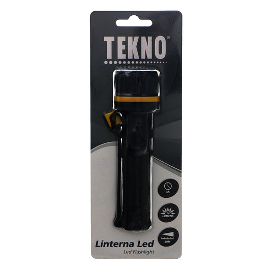 Black Tekno Led Flashlight 30cm - 0.2w