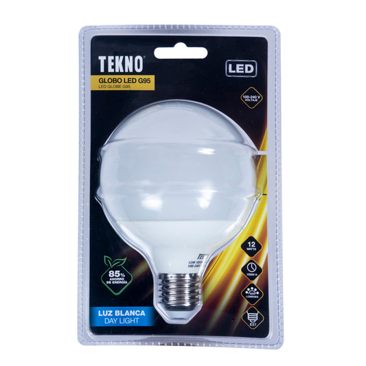 Foco Led Globo Tekno 12W E27 Luz Blanca