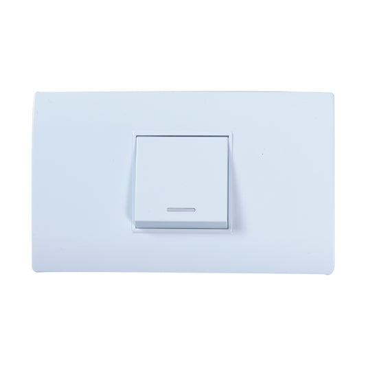Interruptor Sencillo Tekno Blano