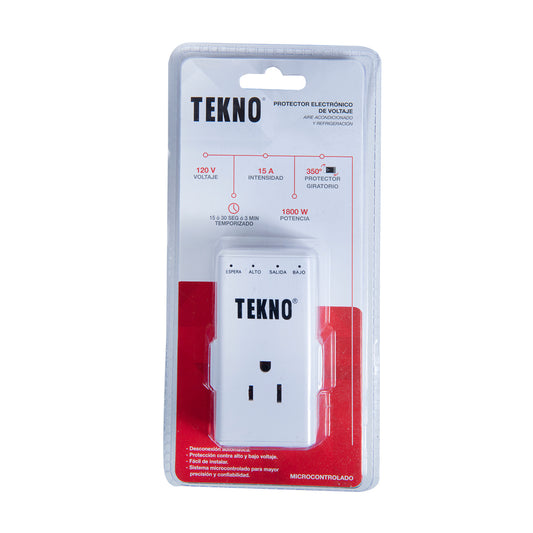 Tekno Voltage Protector 4 Outlets 15A 1800W 120V
