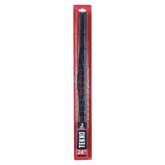 Tekno Straight Windshield Wipers 24” - 2 Units 