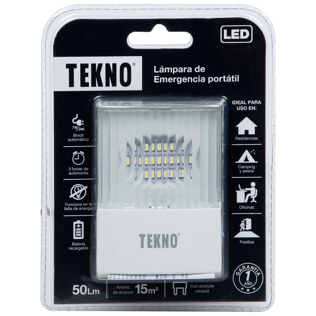 Tekno Portable Emergency Led Lamp