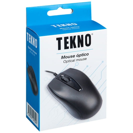 Tekno Black Optical Mouse 