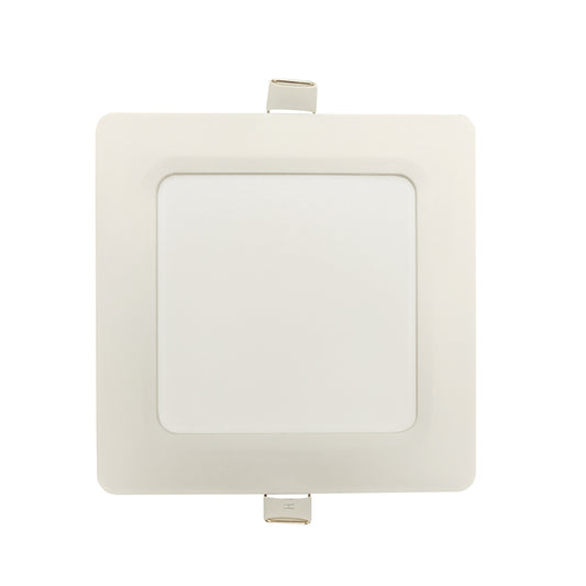 Tekno White Recessed Square Led Panel 5W 6000K 