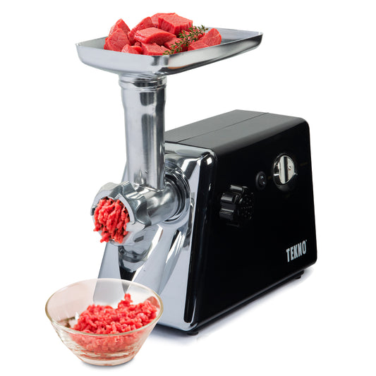Tekno Black Electric Meat Grinder - 800w 