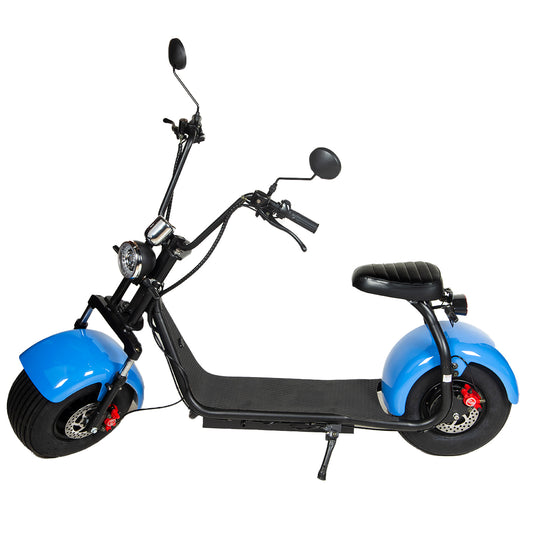 Tekno Hed 1500W Electric Scooter Blue 
