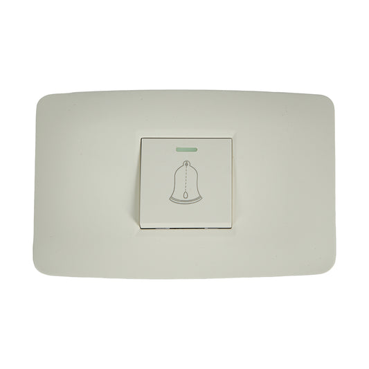Pulsador Timbre Tekno 15A 125V Ivory 118T