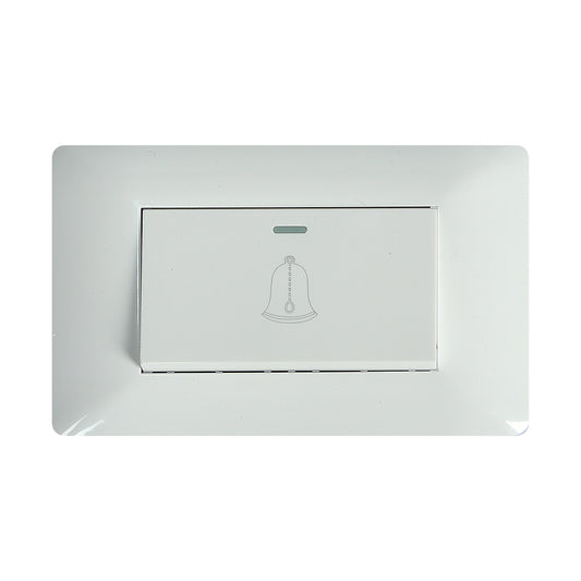 Tekno Doorbell Button 15A 125V White JA