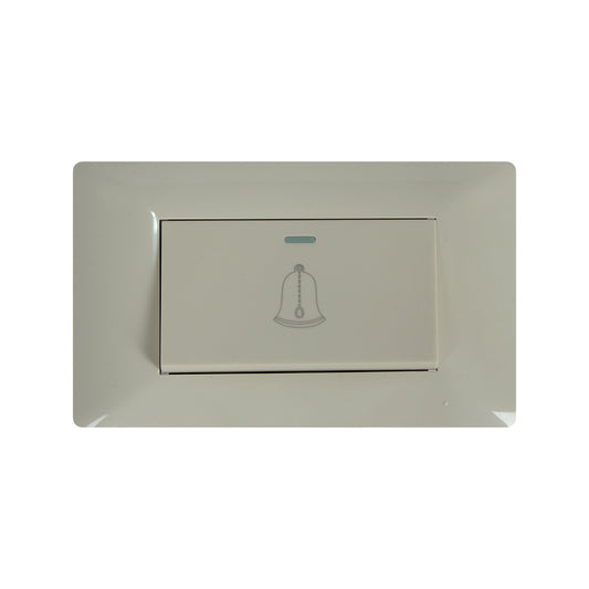 Pulsador Timbre Tekno 15A 125V Ivory JA