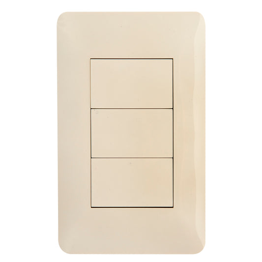Tekno Ivory Blind Plate 43x35cm
