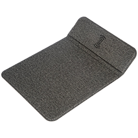 Tekno Mousepad with Wireless Charger Gray 30x22cm