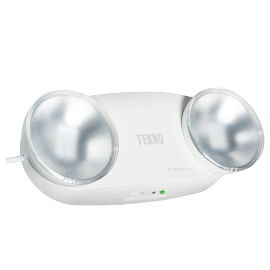 Lámpara de Emergencia Led Tekno Ovalada 2.4W Blanco